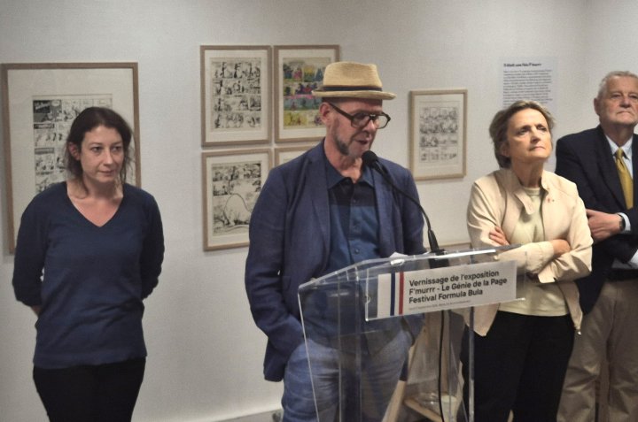 Entre ici, F'murrr, avec ton drôle de génie et ton cortège de personnages loufoques