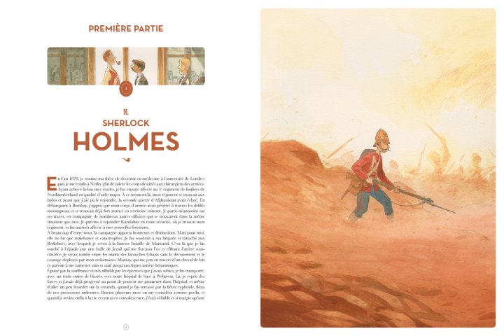 Quand Sherlock Holmes s'anime sous les pinceaux de Vincent Mallié
