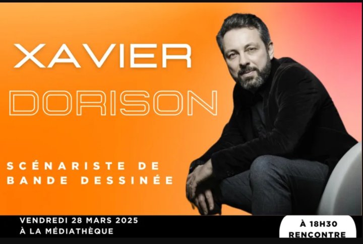 Rencontre avec Xavier Dorison à la Médiathèque de Cognac