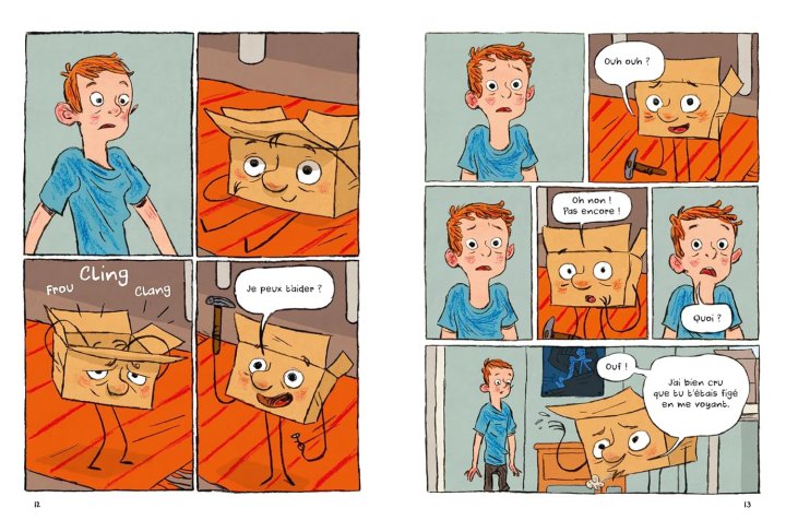 Mathis et le carton magique - Par Patrick Wirbeleit & Uwe Heifschötter - Ed. Sarbacane