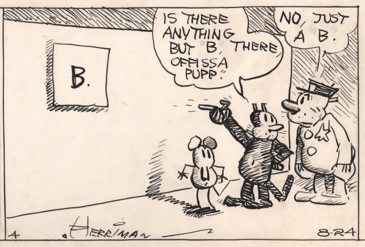 Coup de cœur de la Rentrée 2018 : « Krazy Kat – George Herriman – Une vie en noir et blanc » de Michael Tisserand