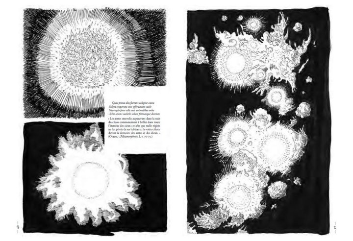 « Les Cosmogoniales » : une histoire graphique et moderne de l'univers sous l'œil des Anciens