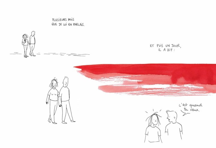 C'est déjà maintenant qu'on se quitte : Récit d'une fausse couche - Par Anna Lentzner - Ed. Les Insolent.e.s.