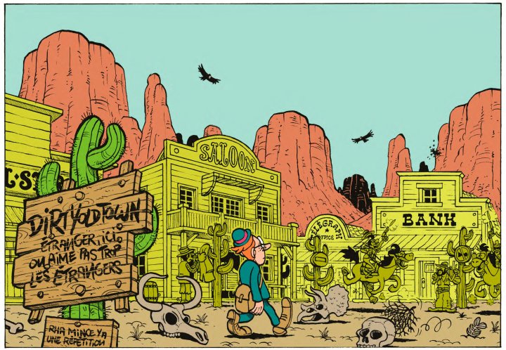 Walter Appleduck T. 1 Cow-Boy stagiaire – Par Fabrice Erre et Fabcaro – Dupuis