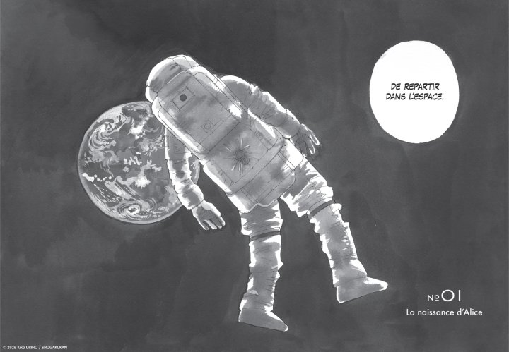 Manga Taishô, rêve d'astronaute et coup de cœur japonais : Alice au-delà des étoiles arrive chez Glénat