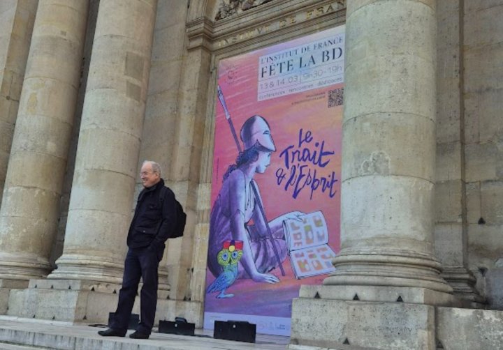 L'Institut de France et la bande dessinée : quand le trait souligne l'esprit