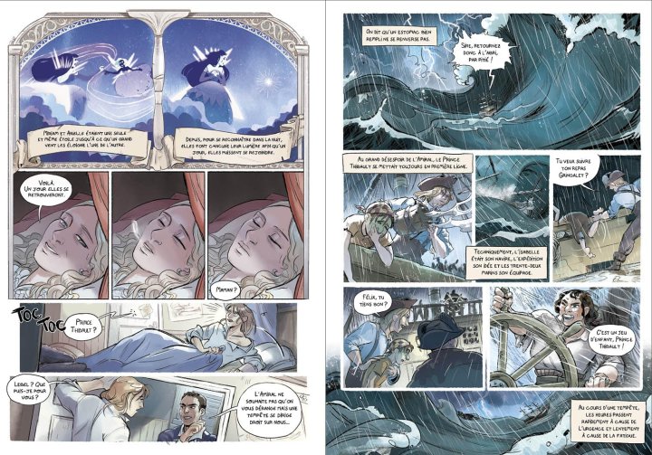 Le Royaume de Pierre d'Angle T. 1 : « L'art du naufrage » - Par Pog & Juliette Vaast - Editions Auzou
