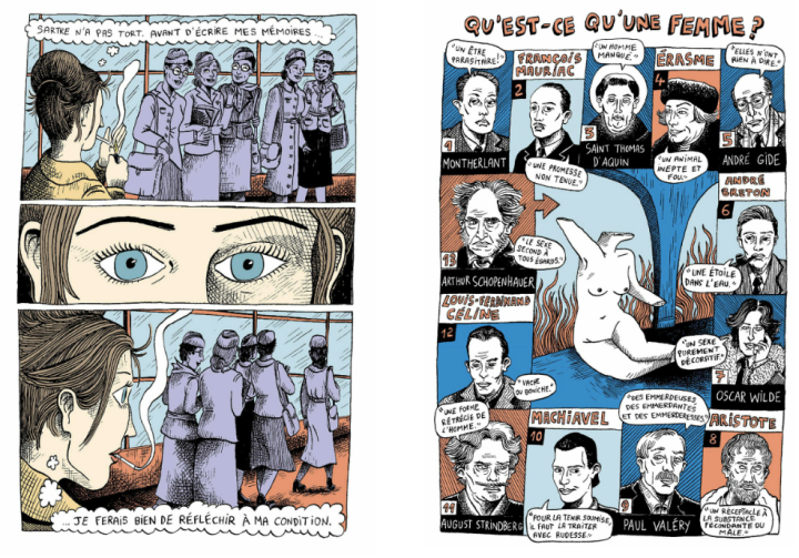 Beauvoir Made in America - Par Nathalie Masduraud, Valérie Urrea & Lisa Chetteau - Ed. Gallimard