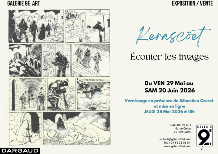 Exposition Kerascoët - Ecouter les images (Galerie 9e art, Paris)