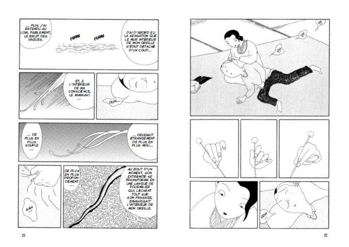 Mimikaki - L'étrange volupté auriculaire - Par Yarô Abe - Le Lézard Noir