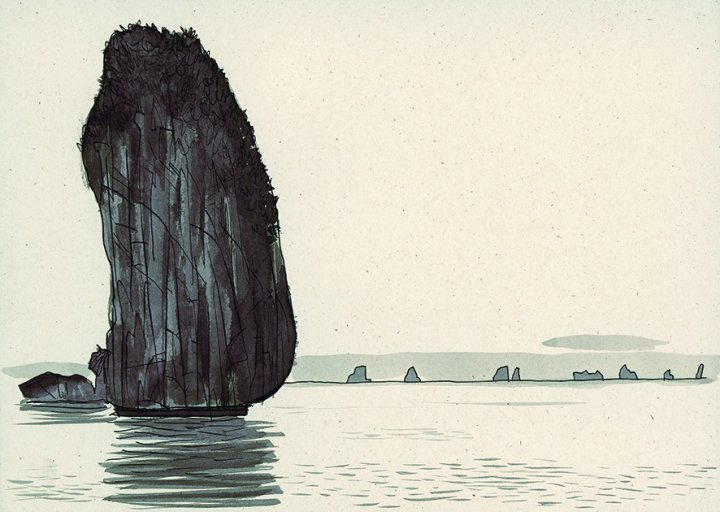 Les carnets de voyage de Loustal à L'Académie du Climat