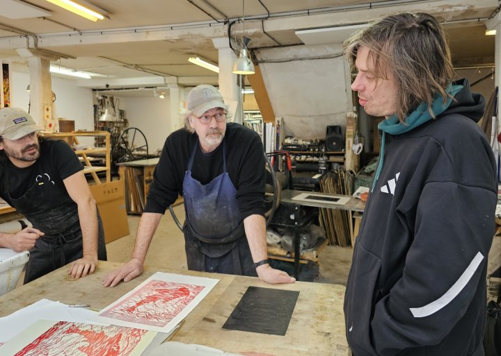 Brecht Evens en route vers la Biennale du 9e art de Cherbourg