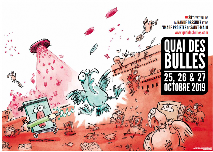 Quai des bulles 2019 : air marin et bande dessinée dans la cité corsaire !