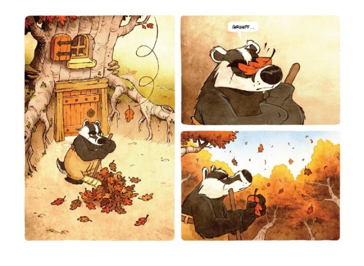 Sous les arbres T.1 : "L'automne de monsieur Grumpf" - Par Dav - Editions de la Gouttière