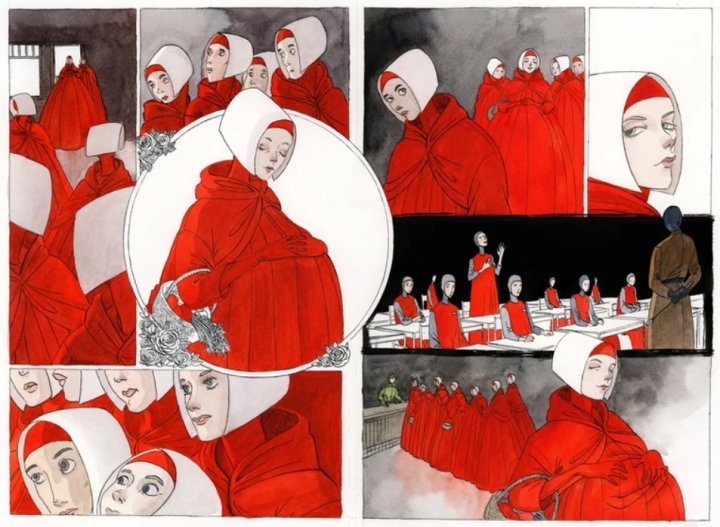 La servante écarlate adaptée en roman graphique par Renée Nault