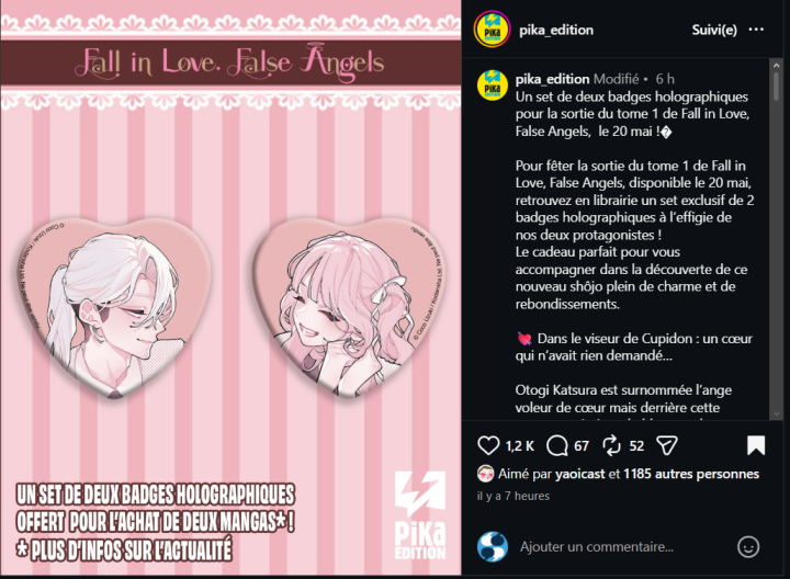 False in Love, False Angels : Vers un retour du #LibérezLesShojo ?