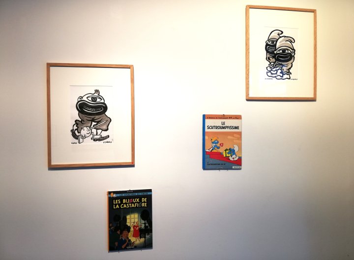 Hervé di Rosa rend hommage au 9e art à la galerie Huberty-Breyne