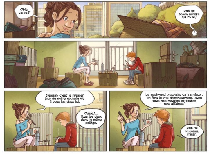 Obie Koul T. 1 : Un week-end sur deux chez mon père - Par Makyo et Alessia Buffolo - Éditions Kennes