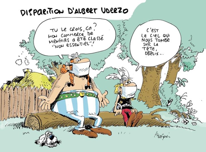 Décès d'Albert Uderzo : hommages et chagrin