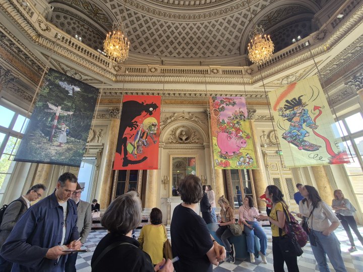 La bande dessinée passe à la caisse à la Monnaie de Paris
