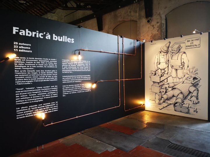 Lutte ouvrière, immigration, condition des travailleurs... : l'exposition Fabric'à Bulles (Albi - Saint-Juery)