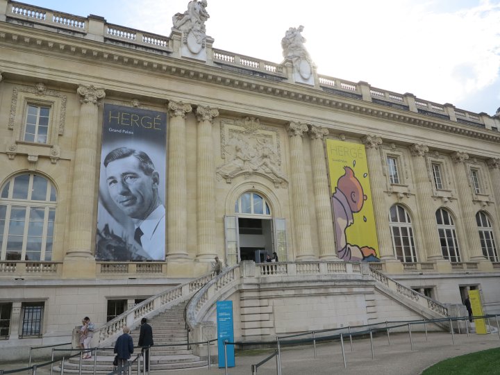 Paris accueille Hergé au Grand Palais 