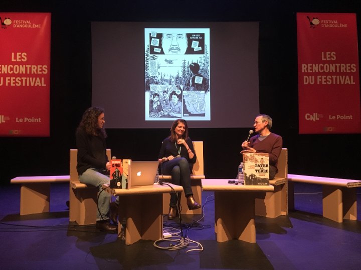 Angoulême 2020 : Joe Sacco et Ariane Chemin, ou l'art du journalisme en BD