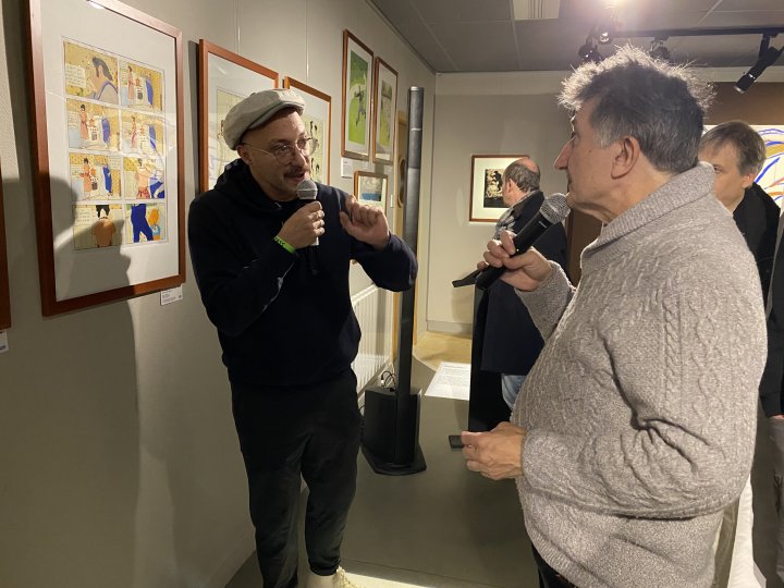 Un an après Blois, David Prudhomme expose au Festival d'Angoulême