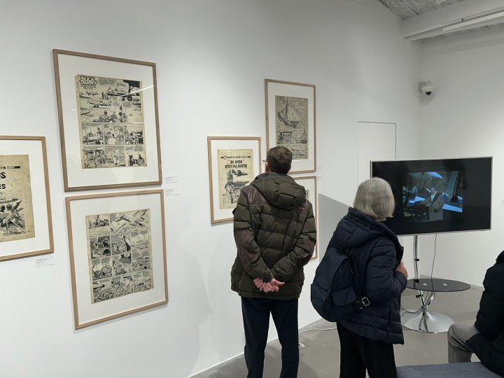 Visite guidée gratuite de l'Exposition Buck Danny (Bruxelles)