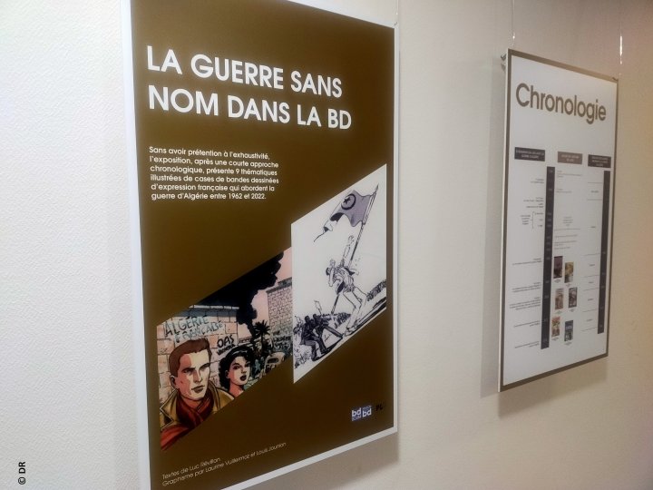 Exposition "La guerre sans nom" à la Maison de la BD de Blois