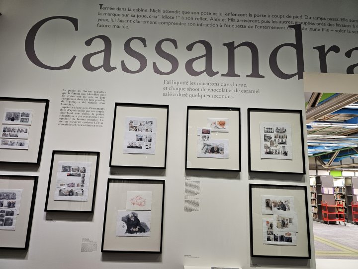 Posy Simmonds dessine la littérature à Beaubourg 