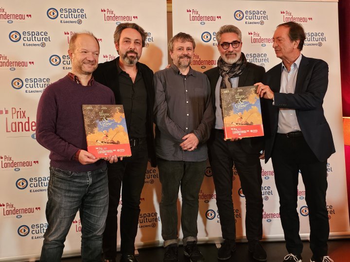 « Ulysse et Cyrano » de Xavier Dorison, Stéphane Servain et Antoine Christau remportent la Prix Landerneau BD 2024 