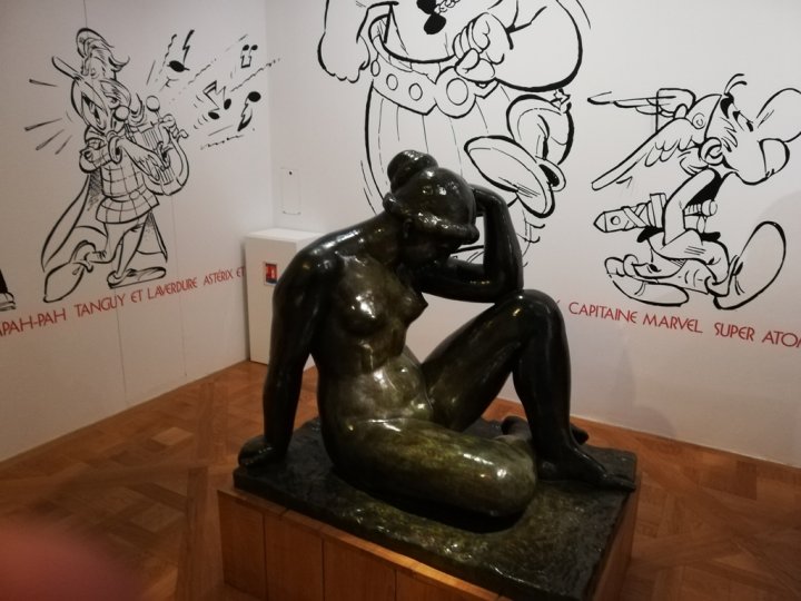Exposition : la potion magique d'Albert Uderzo chez Aristide Maillol