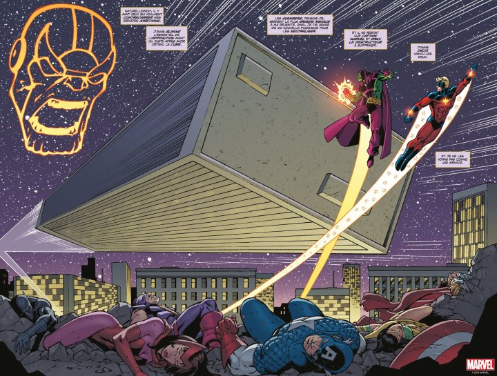 Thanos : Là-haut, un dieu écoute - Jim Starlin, Rob Williams & Ron Lim - Panini Comics