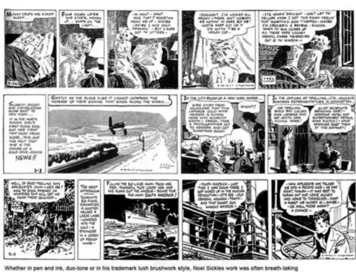 Scorchy Smith ou le génie de Noel Sickels