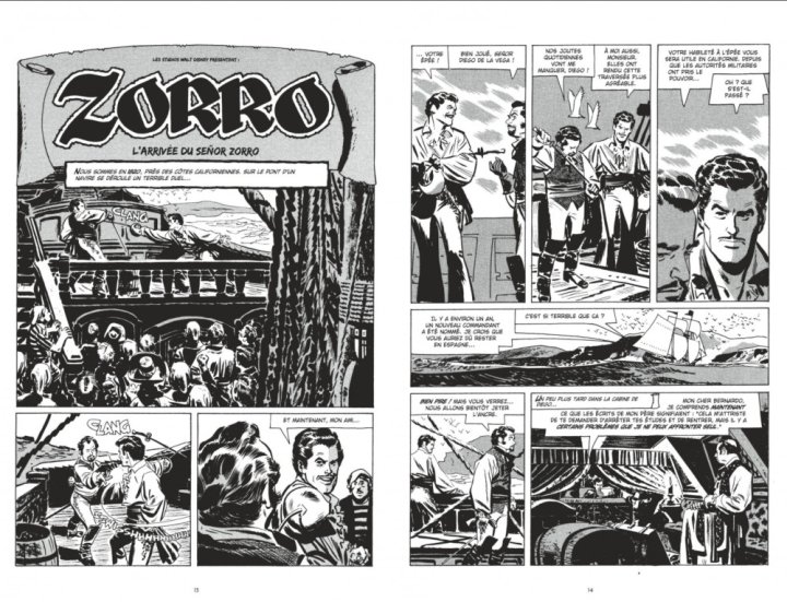 La virtuosité d'Alex Toth illustrant Zorro : à redécouvrir !