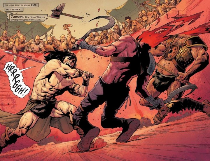 Conan le Barbare T.1 – Par Jason Aaron, Mahmud Asrar & Gerardo Zaffino – Panini Comics