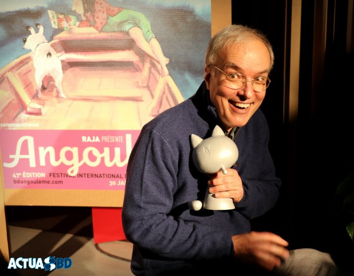Emmanuel Guibert élu « Personnalité BD de l'année » par la rédaction d'ActuaBD