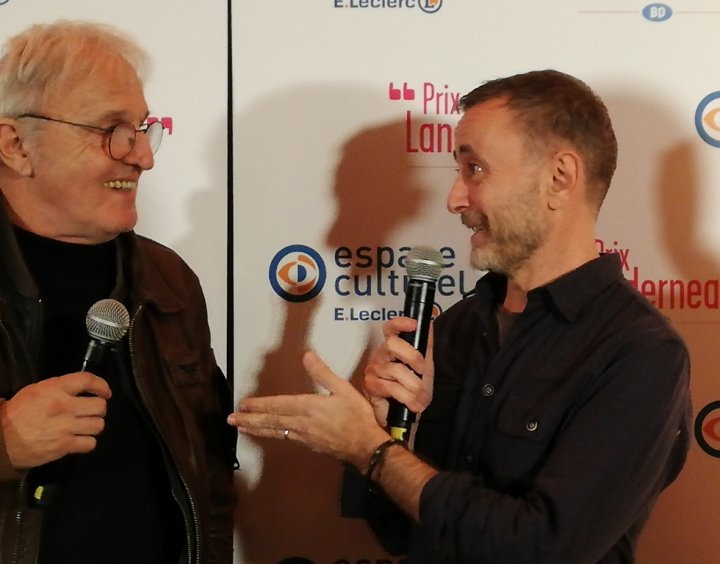 Grégory Panaccione (« Quelqu'un à qui parler ») Prix Landerneau de la BD 2021