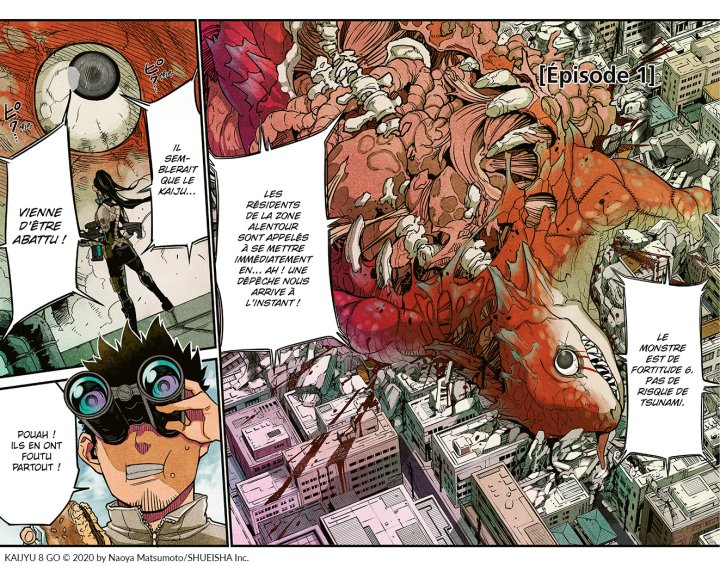 Avec "Kaiju n°8" Kazé peut voir les choses en grand !
