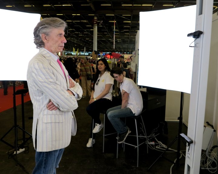 Japan Expo 2016 : Jean-Pierre Dionnet en 3D
