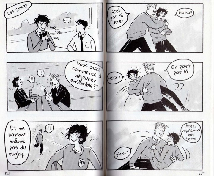 Heartstopper T.1 : Deux garçons. Une rencontre - Par Alice Oseman, traduit par Valérie Drouet - Hachette