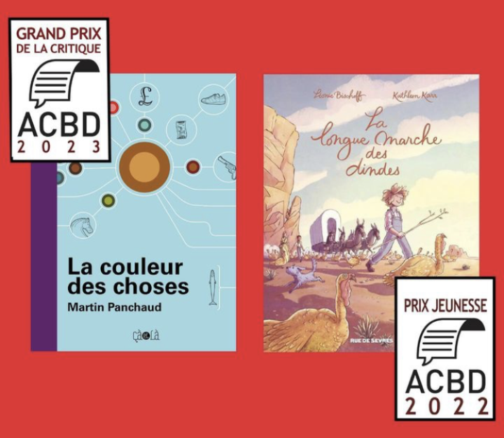 Prix de la critique ACBD 2024 pour "Le Ciel dans la tête"