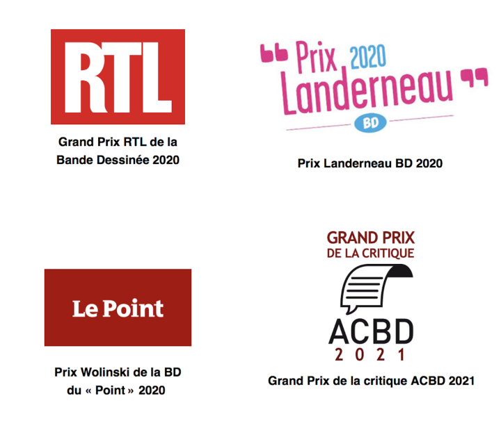 Inouï : un 4e Prix pour "Peau d'homme" d'Hubert et Zanzim, le Grand Prix de la Critique l'ACBD 2021.
