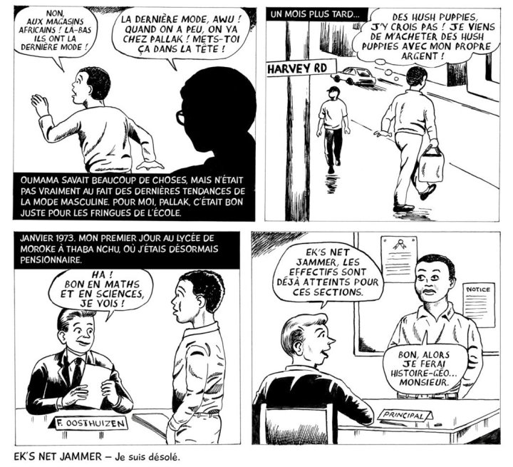 "L'Initiation" : la vie d'un dessinateur noir sous l'Apartheid