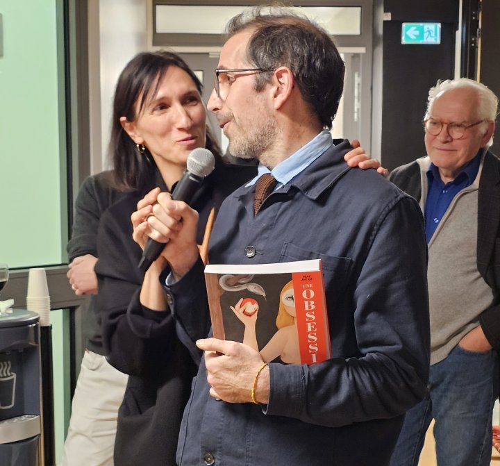 Nine Antico, Prix Wolinski-Le Point pour « Une Obsession » (Dargaud, Charivari)