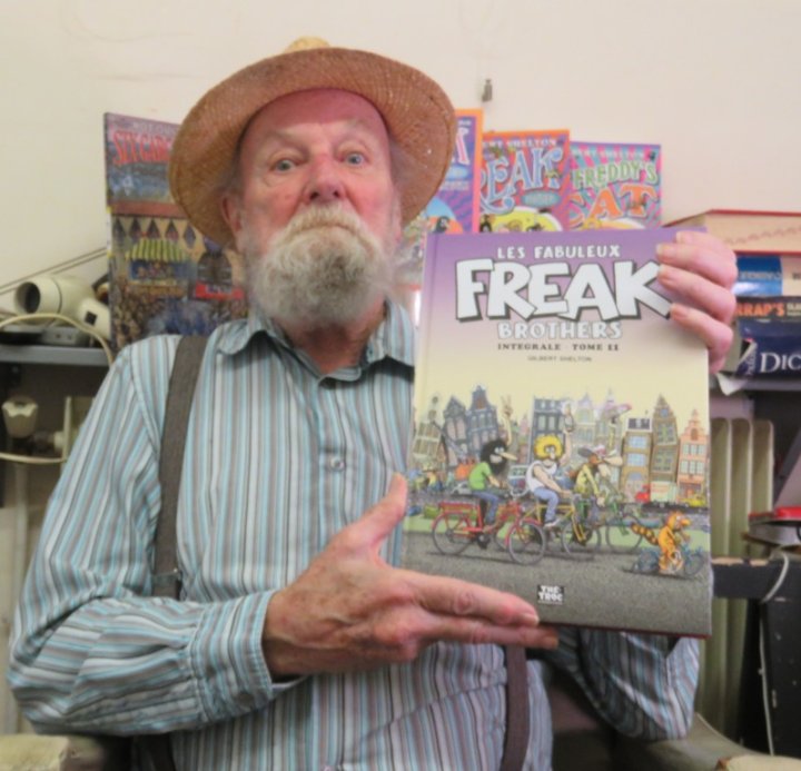 Interview exclusive de Gilbert Shelton, légende du Comix Underground américain [VIDEO]