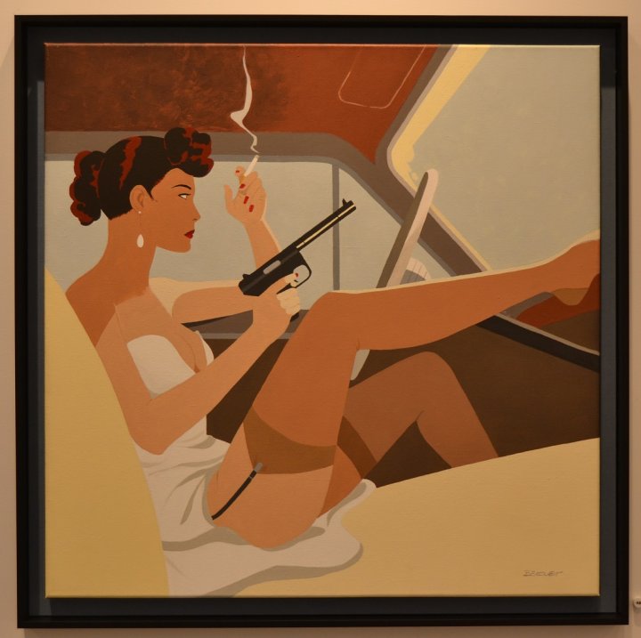 Philippe Berthet : entre Pin-Ups et Bad Girls