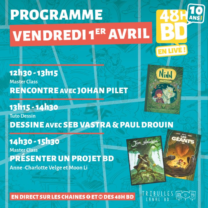 48hBD : deux jours de fête en librairie et sur le net