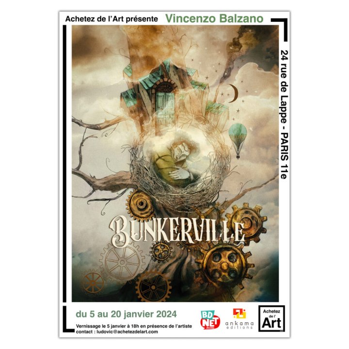 "Bunkerville" de Vincenzo Balzano à la Galerie Achetez de l'Art (Paris)